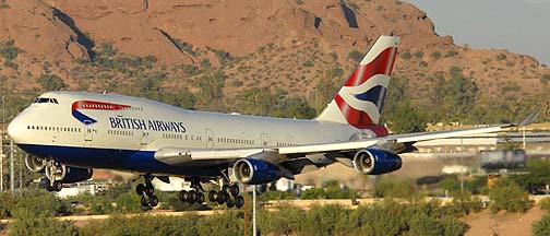 British Airways Boeing 747-436 G-CIVA, October 26, 2010